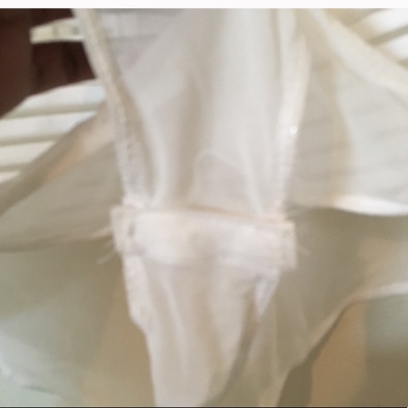 White mesh rib bodysuit size XL - Picture 7 of 9